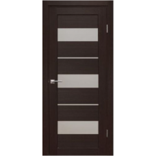 Дверь межкомнатная Дубрава Сибирь Форет ПАРАЛЛЕЛЬ Орех темный, зеркало